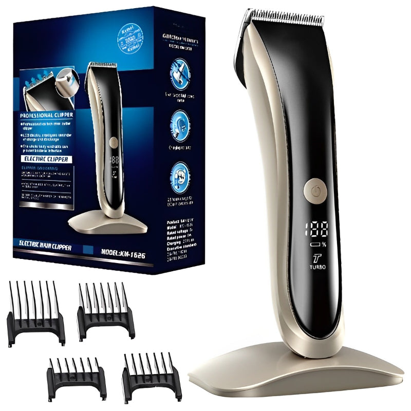 Powerful Pro Hair Trimmer With LCD Display