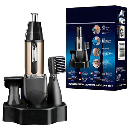 Rechargeable Trimmer Grooming Kit For Men