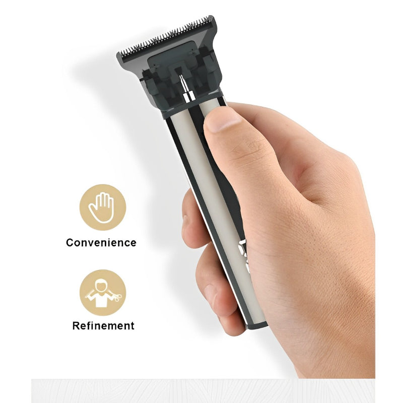 LCD Professional Cord And Cordless Hair Trimmer Men
