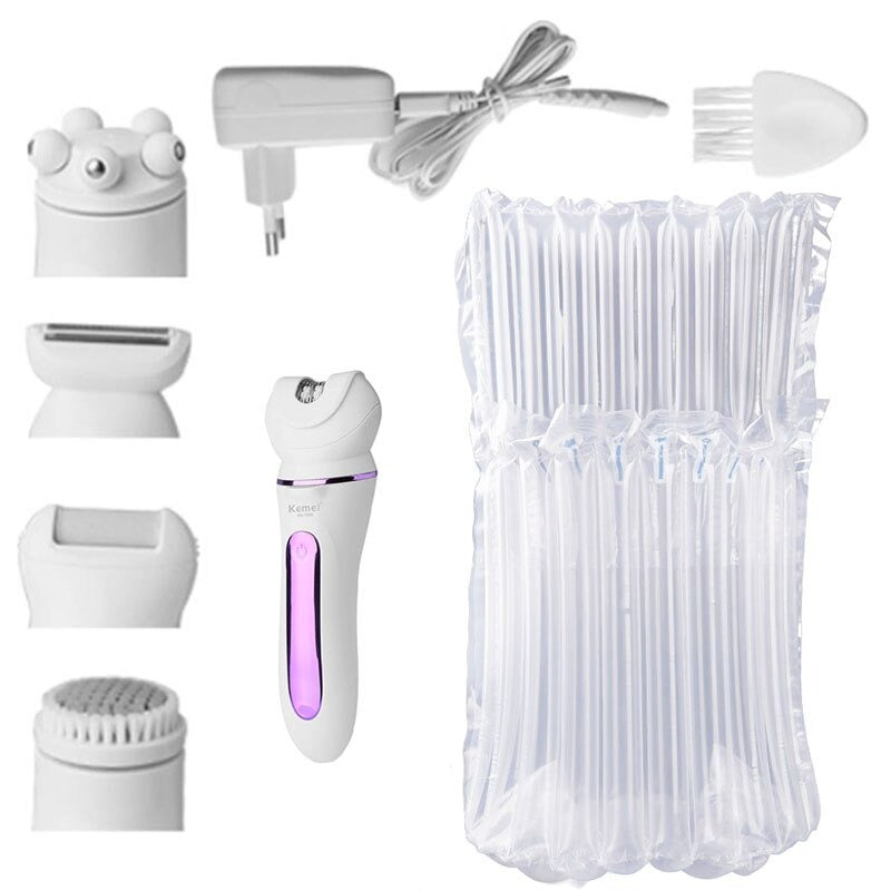 5 In 1 Women's Electric Hair Removal Epilator