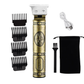 Golden Scissor Rechargeable Men's Beard & Hair Trimmer Grooming Kit For Face & Body