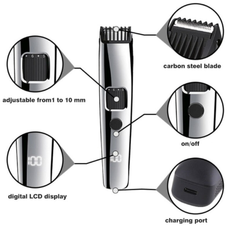 Original LCD Display Rechargeable Hair Trimmer