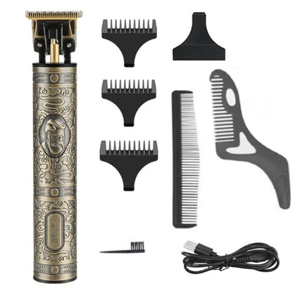 Cordless Professional Hair Trimmer with Attachments