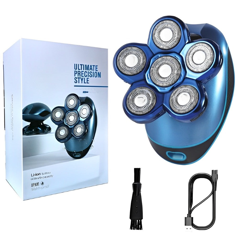 Rotary Shaving And Bald Electronic Grooming Kit