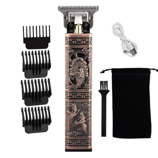 Box Rechargeable Men's Beard & Hair Trimmer Grooming Kit For Face & Body