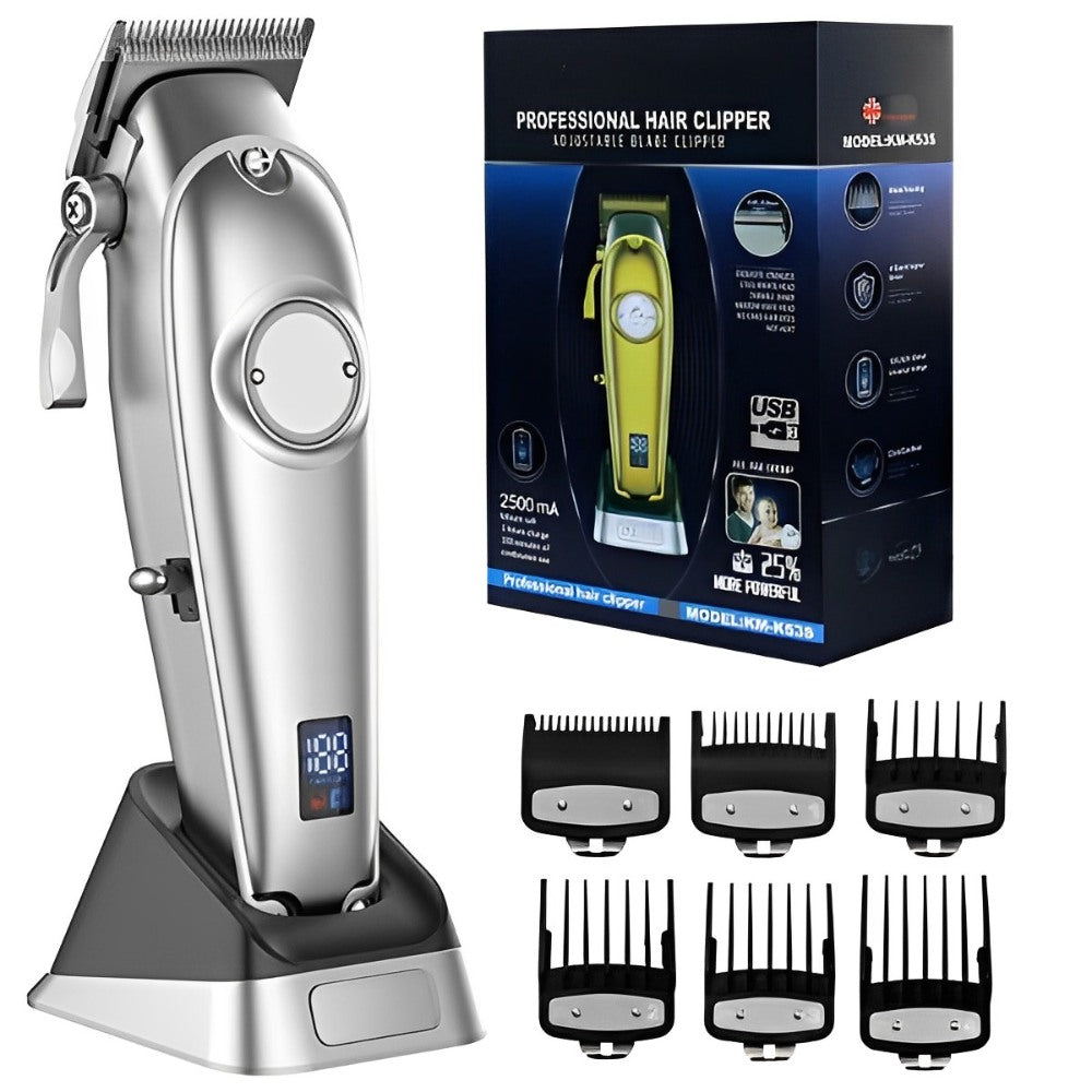 All Metal Cordless Men's Electric Hair Clipper