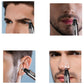Rechargeable Trimmer Grooming Kit For Men