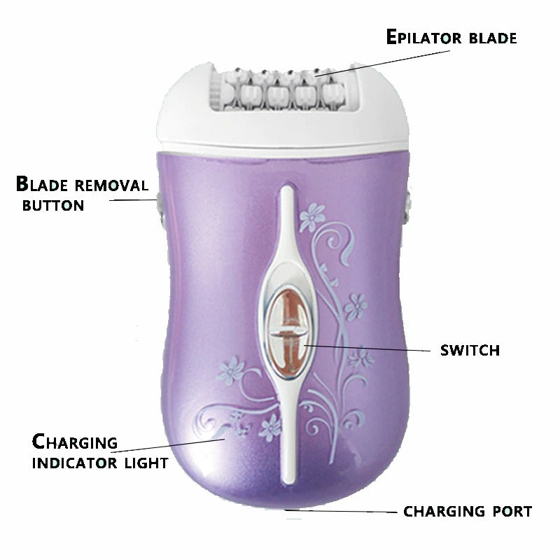 3 In 1 Women's Hair Removal Electric Epilator