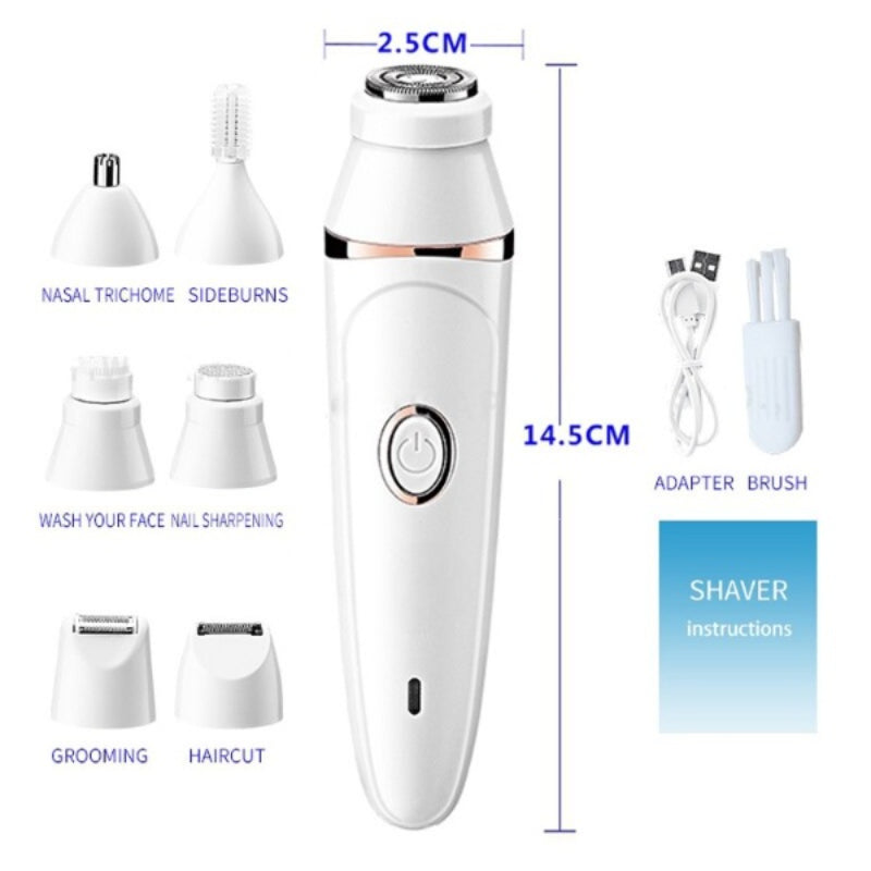 7 In 1 Women's Rechargeable Electric Hair Remover