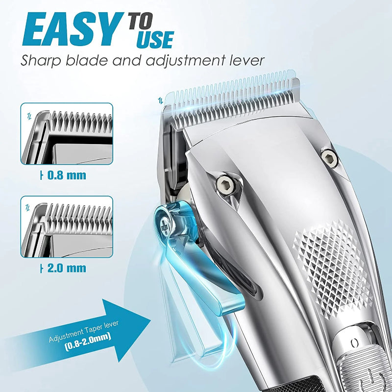 Powerful Adjustable Electric Barber Haircut Trimmer