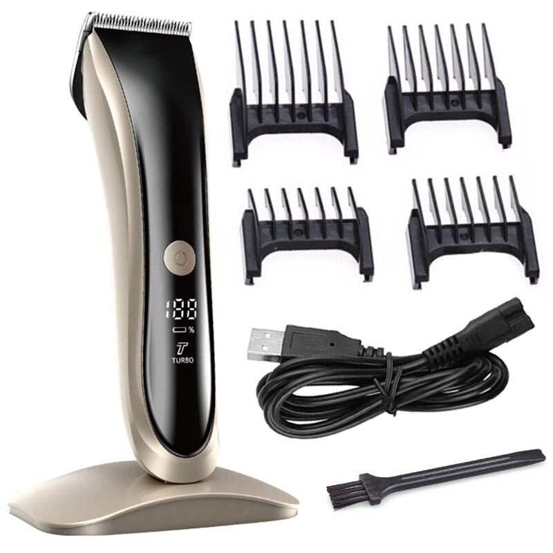 Powerful Pro Hair Trimmer With LCD Display