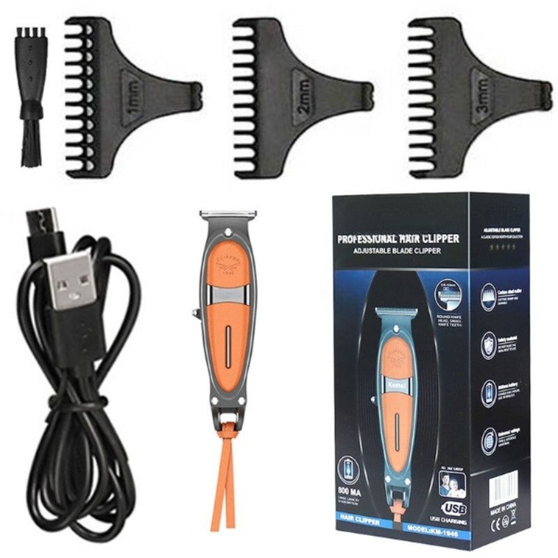 Rechargeable Professional Metal Hair Trimmer
